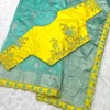 Tew Fancy Embroidery Lace With Sequence Work Saree